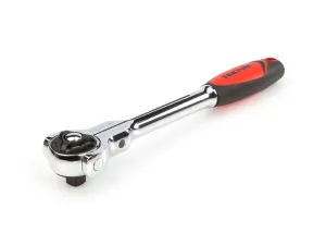 3/8 Inch Drive x 9 Inch Swivel Head Quick-Release Ratchet
