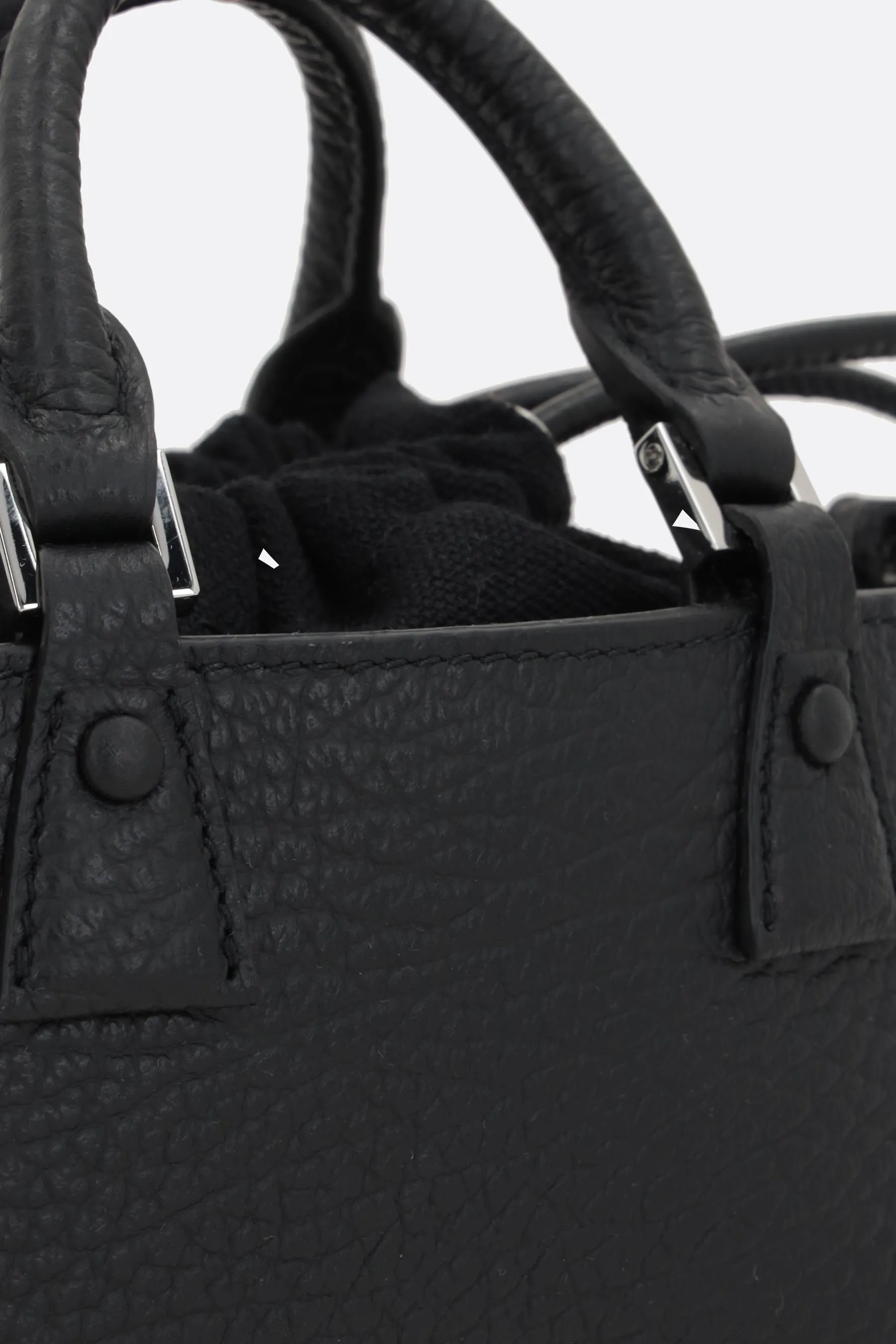 5AC tote bag in grainy leather