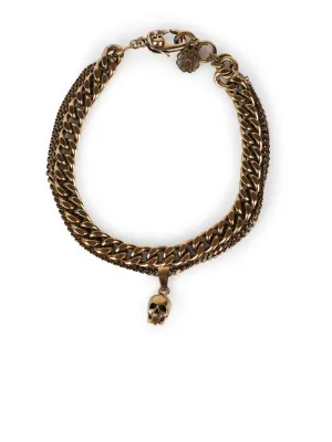 Alexander McQueen Skull Chain Bracelet