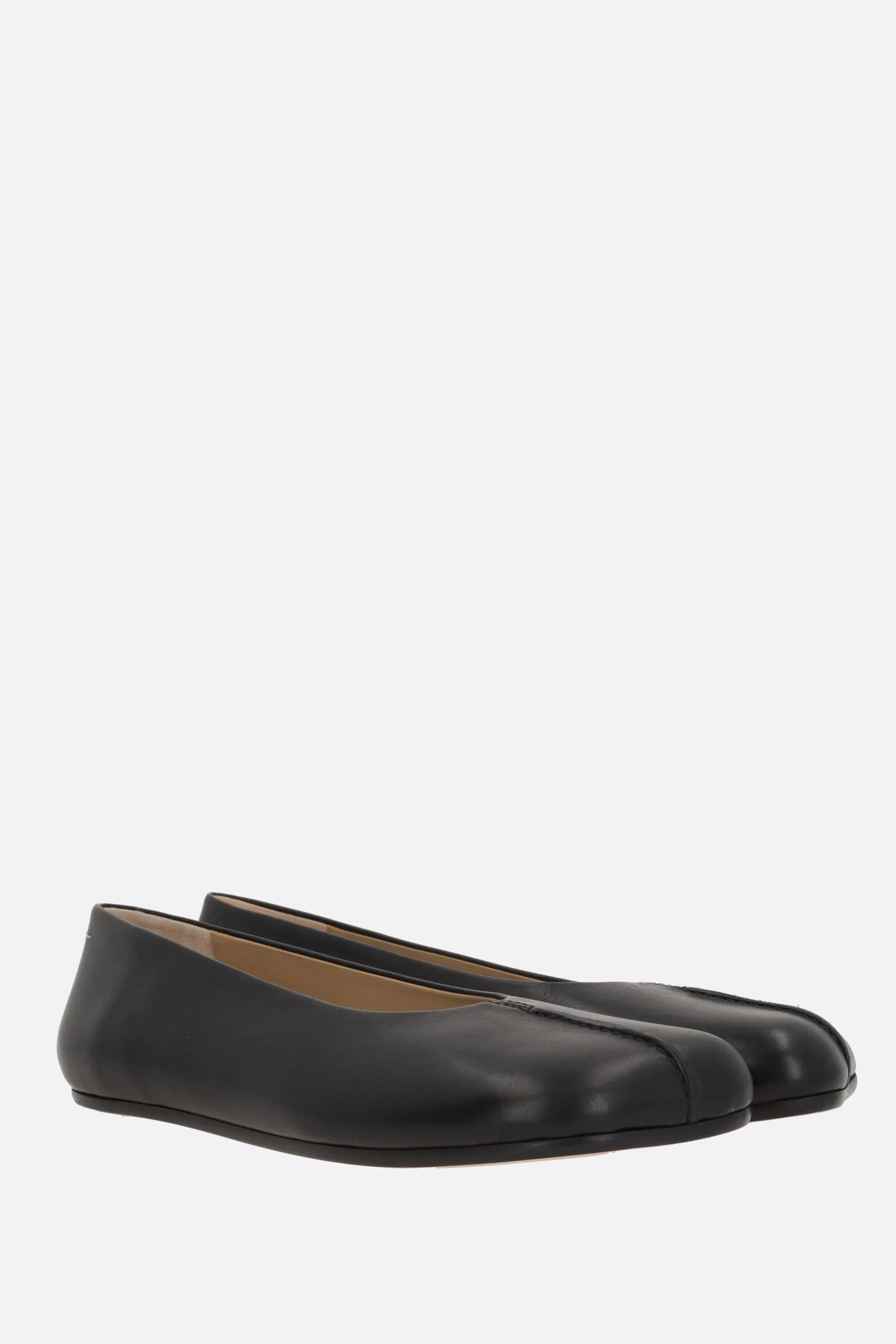 ballerina in stitch-out leather