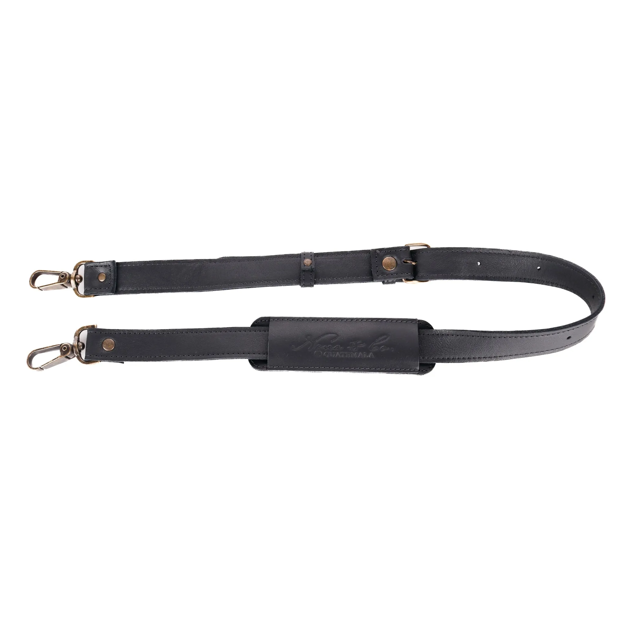 BEATRIZ MCDB   DIAMANTE STRAP - OOAK HUIPIL - BLACK - NO. 15699