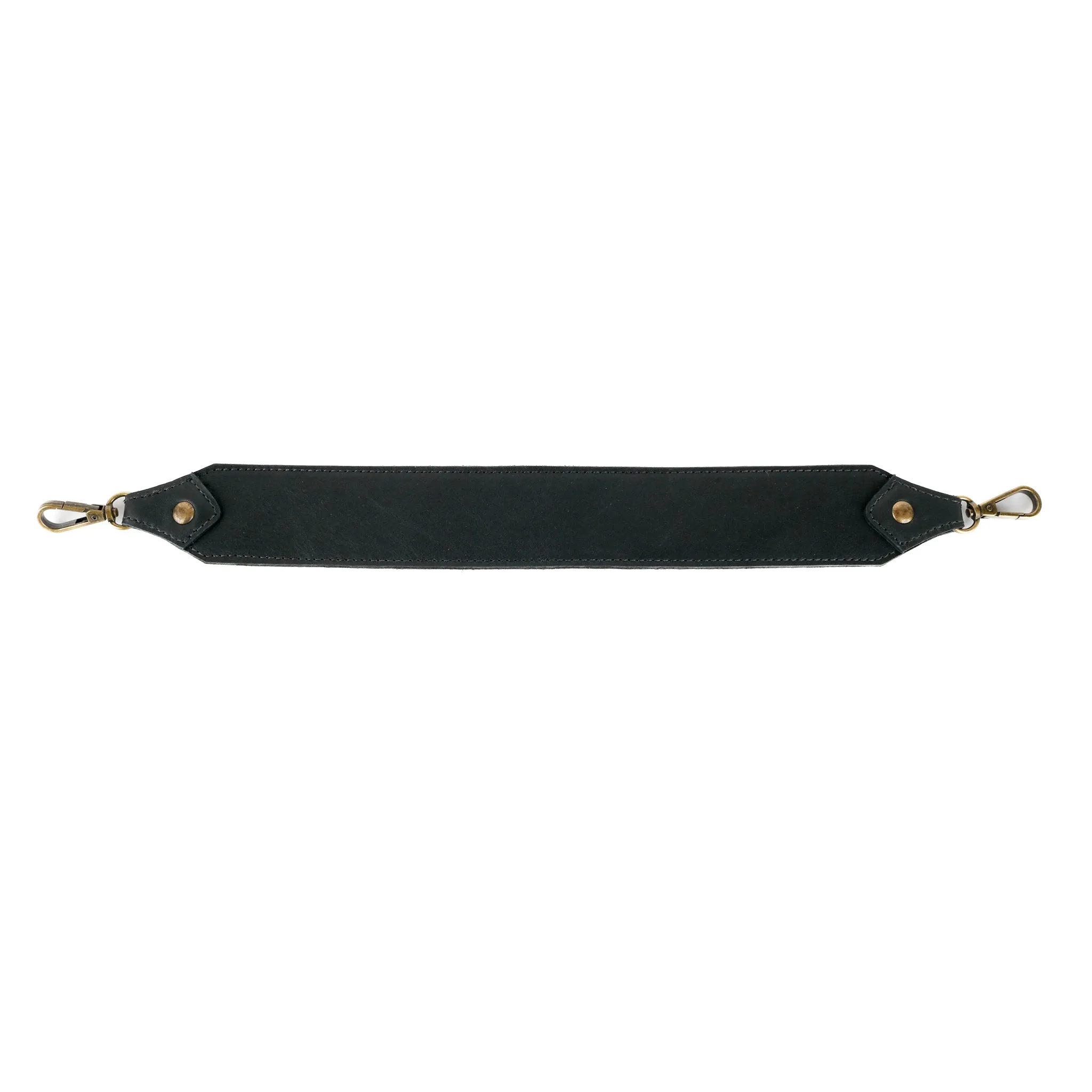 BEATRIZ MCDB   DIAMANTE STRAP - OOAK HUIPIL - BLACK - NO. 15699