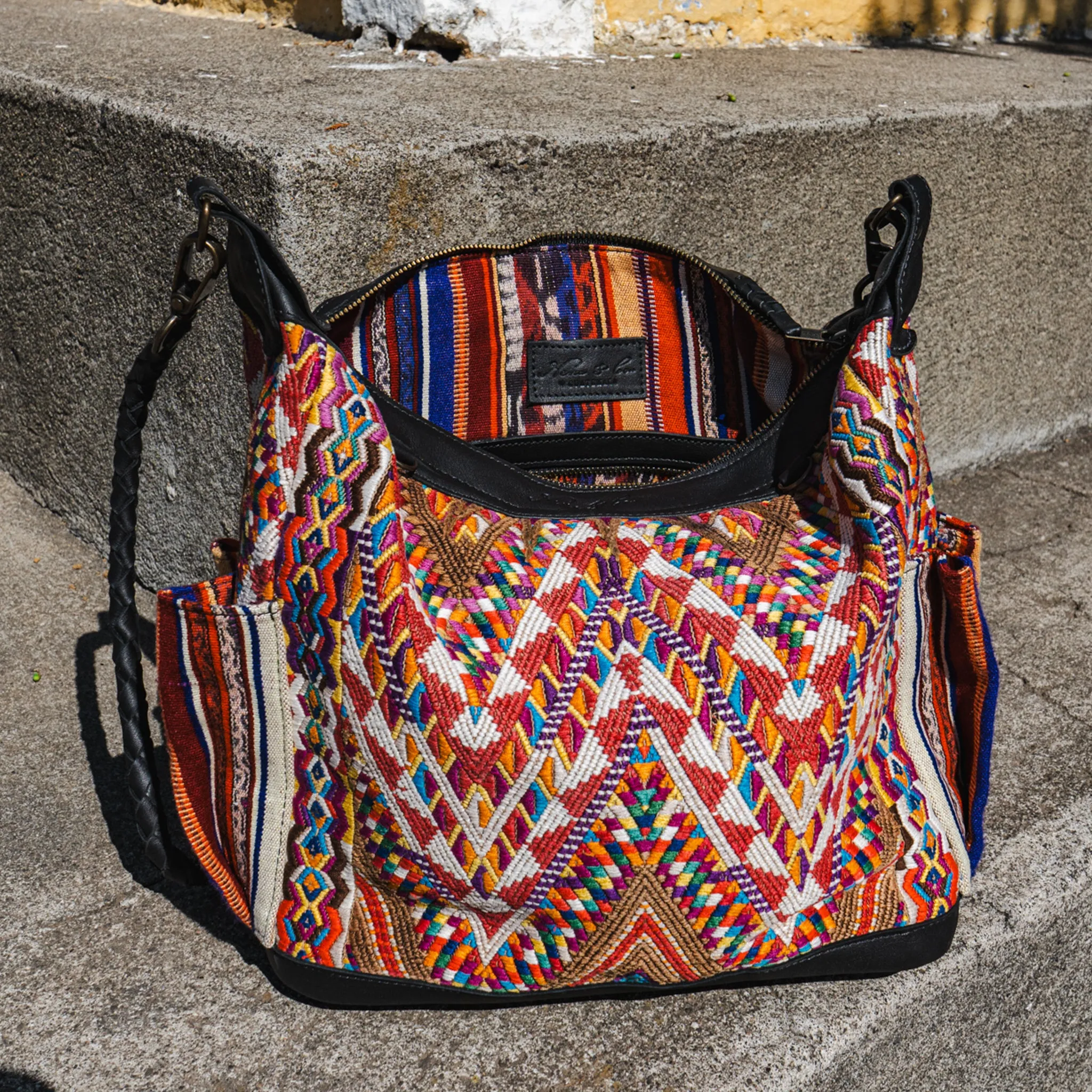 BEATRIZ MCDB - OOAK HUIPIL - BLACK - 15671