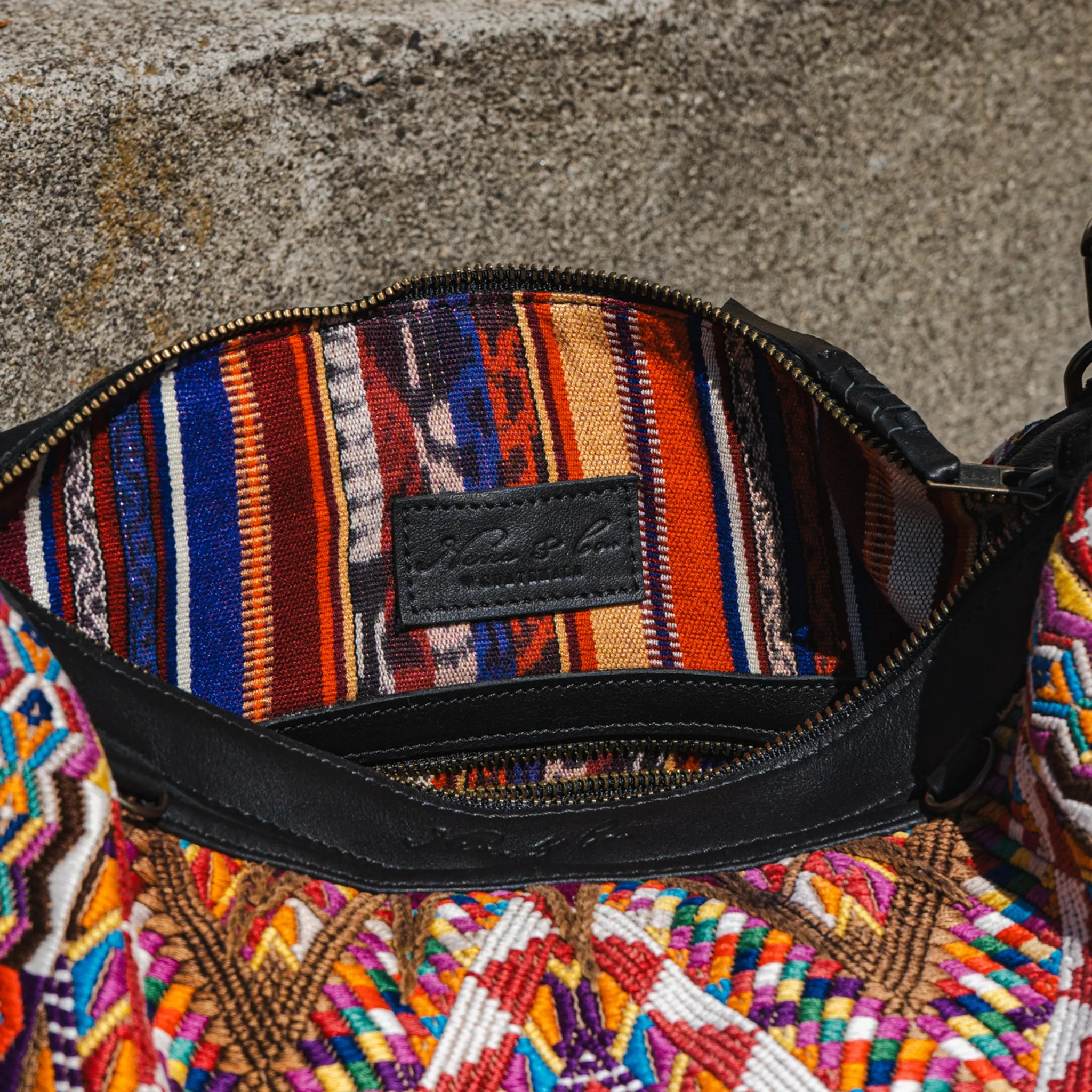 BEATRIZ MCDB - OOAK HUIPIL - BLACK - 15671