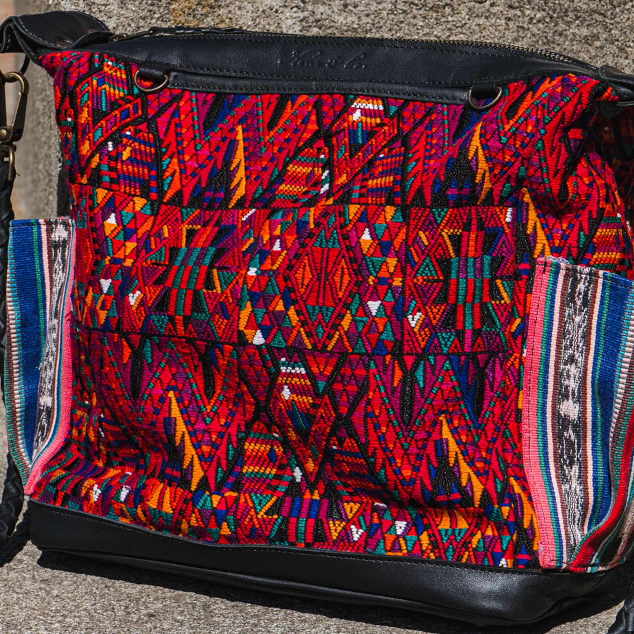 BEATRIZ MCDB - OOAK HUIPIL - BLACK - 15672
