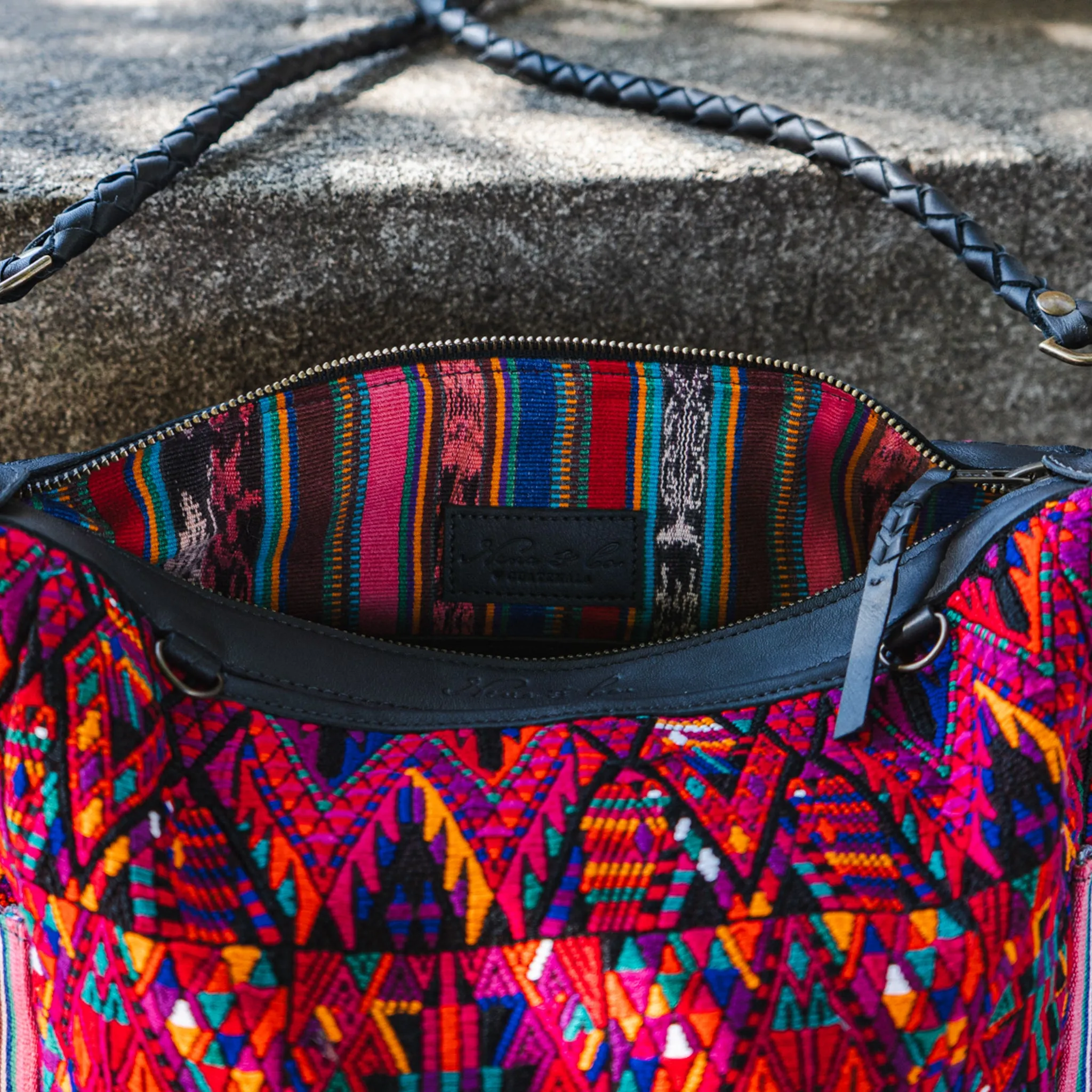 BEATRIZ MCDB - OOAK HUIPIL - BLACK - 15672