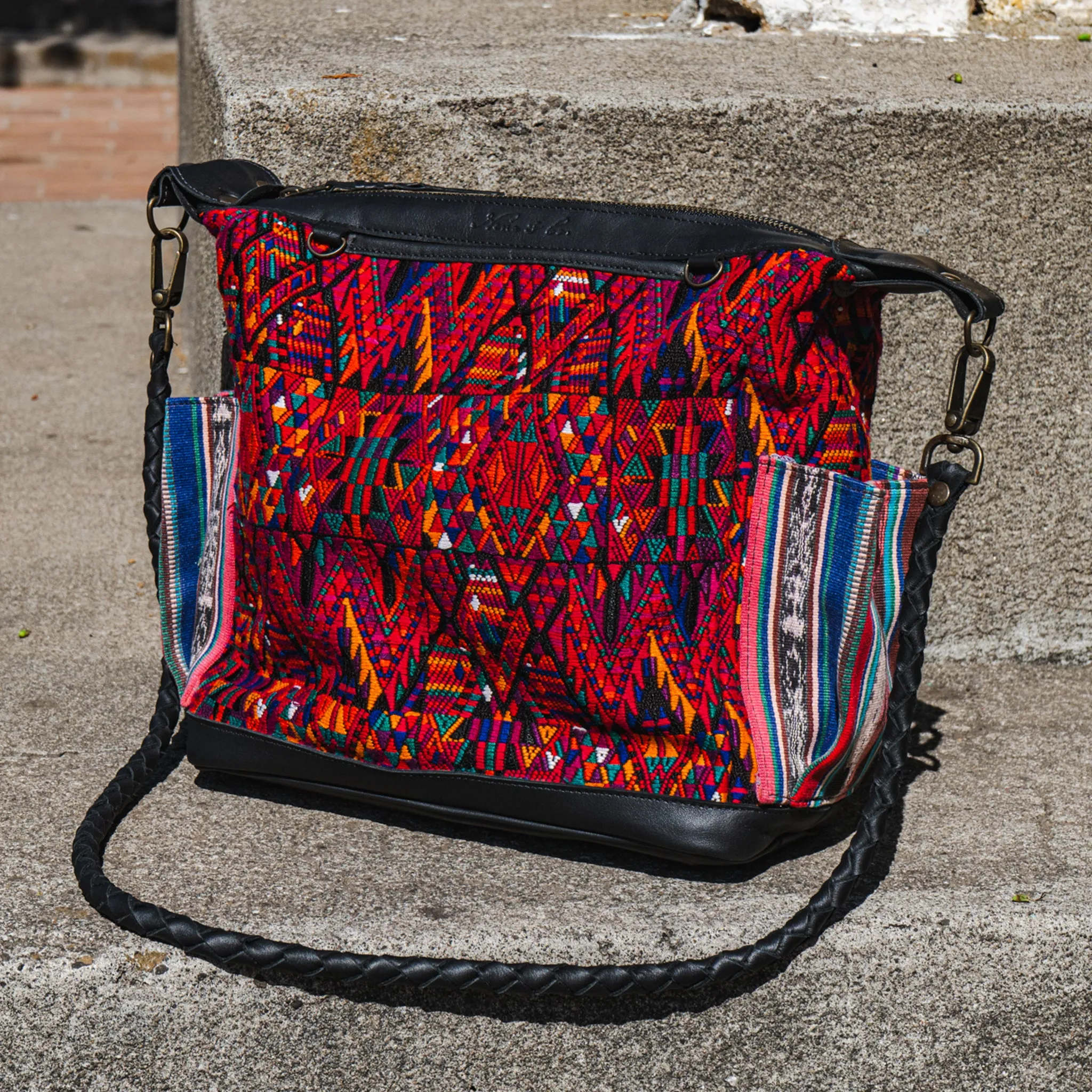 BEATRIZ MCDB - OOAK HUIPIL - BLACK - 15672