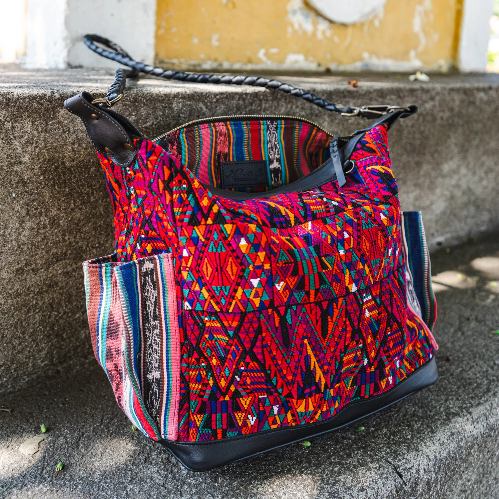 BEATRIZ MCDB - OOAK HUIPIL - BLACK - 15672
