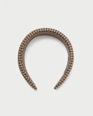 Bellamy Brown/Black Puffy Headband