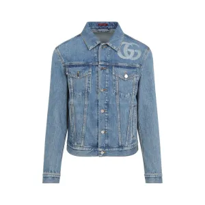 Blue Cotton Denim Jacket