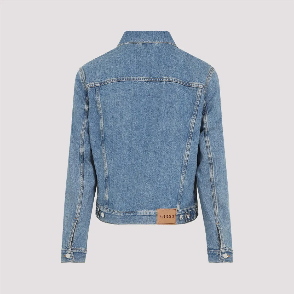 Blue Cotton Denim Jacket