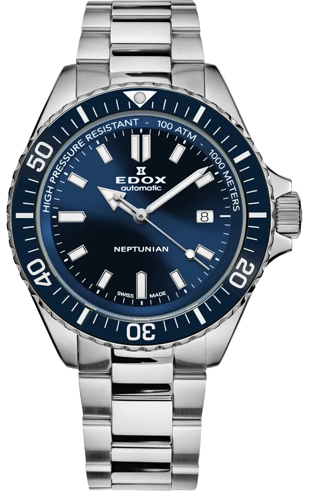Edox Neptunian Automatic 80120 3BUM BUF