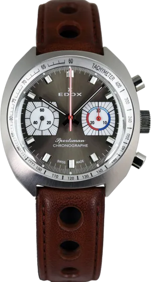 Edox Sportsman Chronograph Automatic Limited Edition 08202 3G GIN (Pre-owned)
