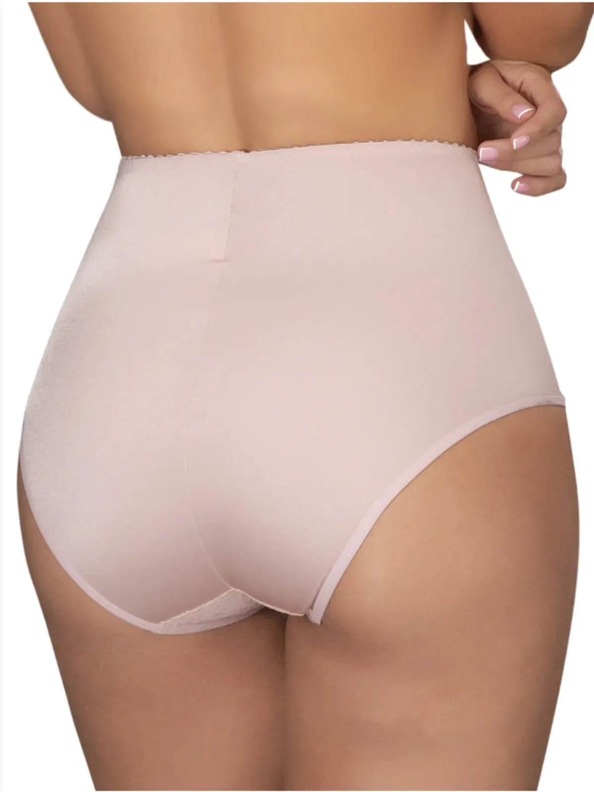 High-Waist Tummy Control Lace Panties – Achieve a Smooth, Confident Look with All-Day Comfort