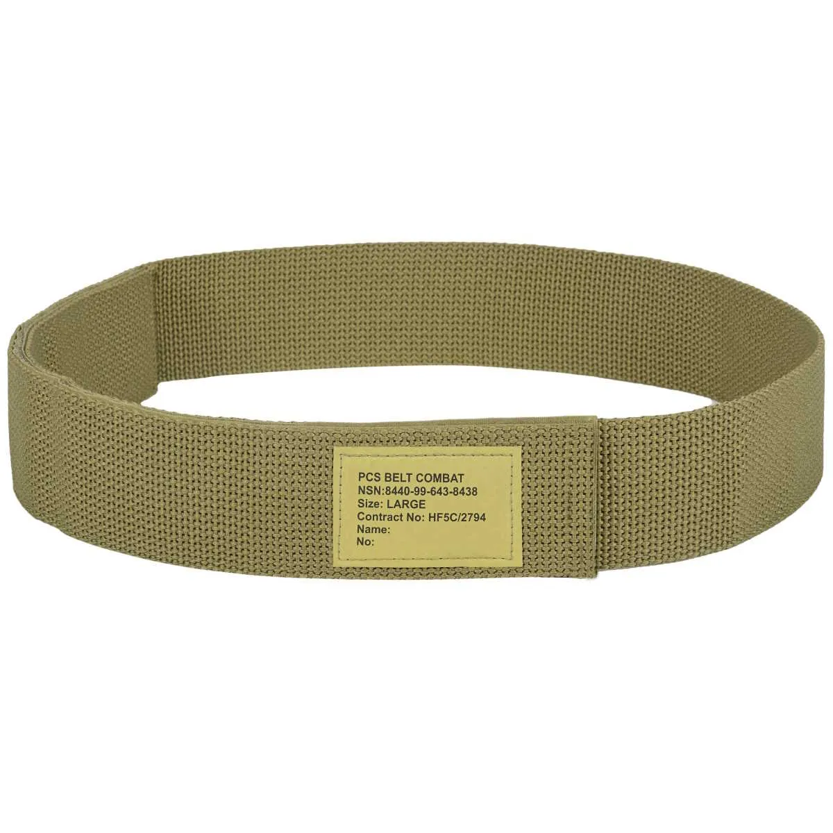 Highlander PCS Combat Belt Olive Green