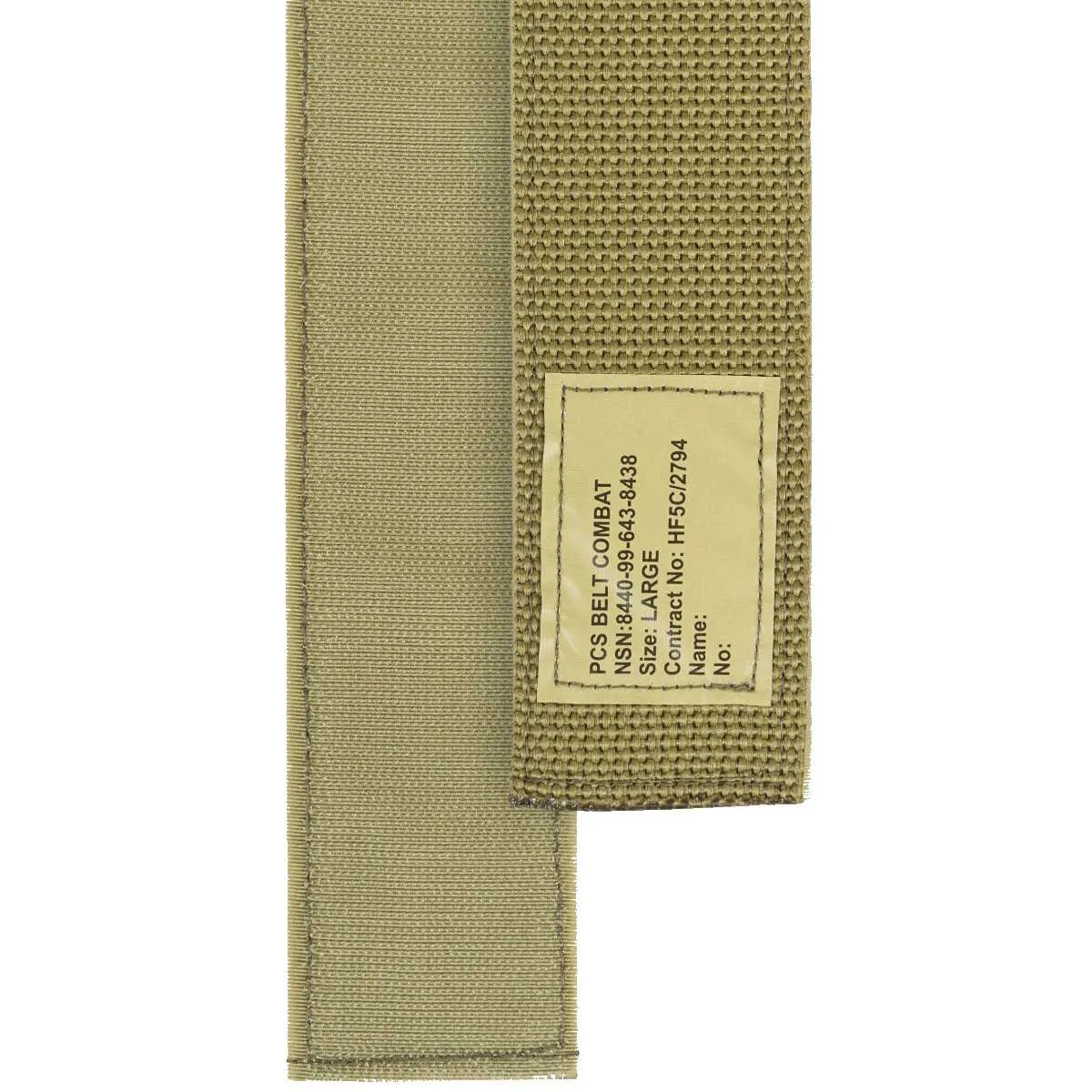 Highlander PCS Combat Belt Olive Green