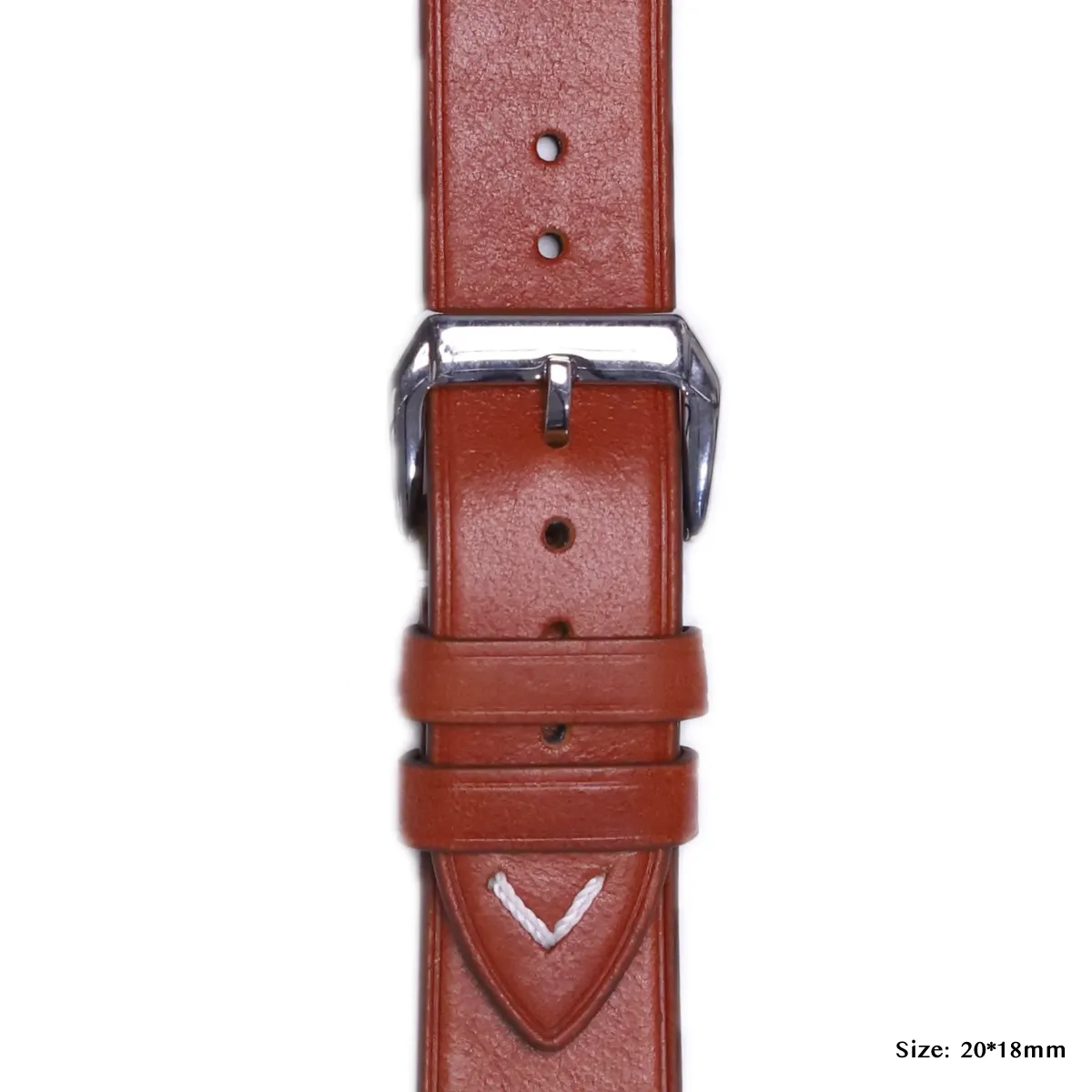 Hightone genuine calfskin size 20*18 Havan Brown