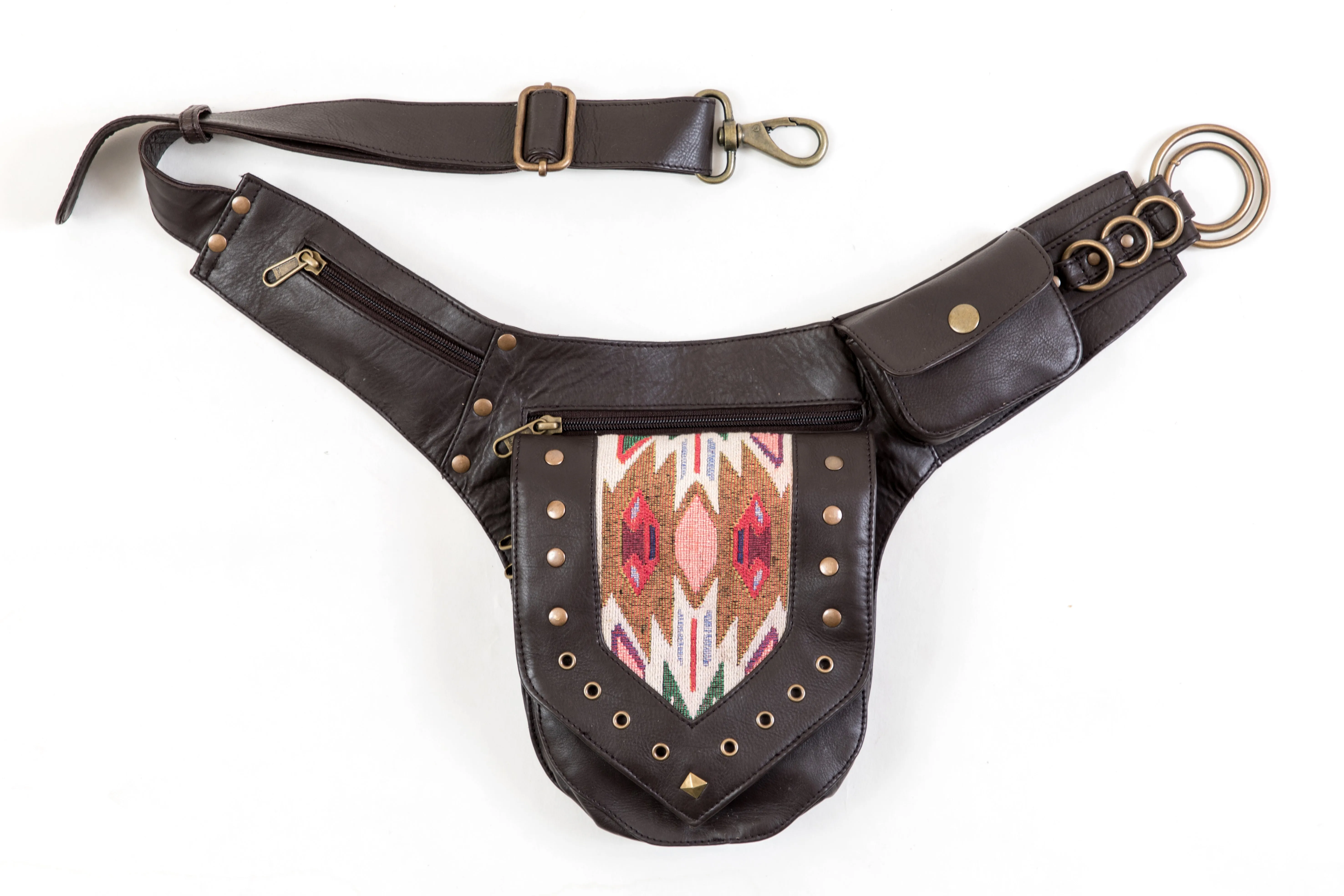 Leather Niisha Belt | Black
