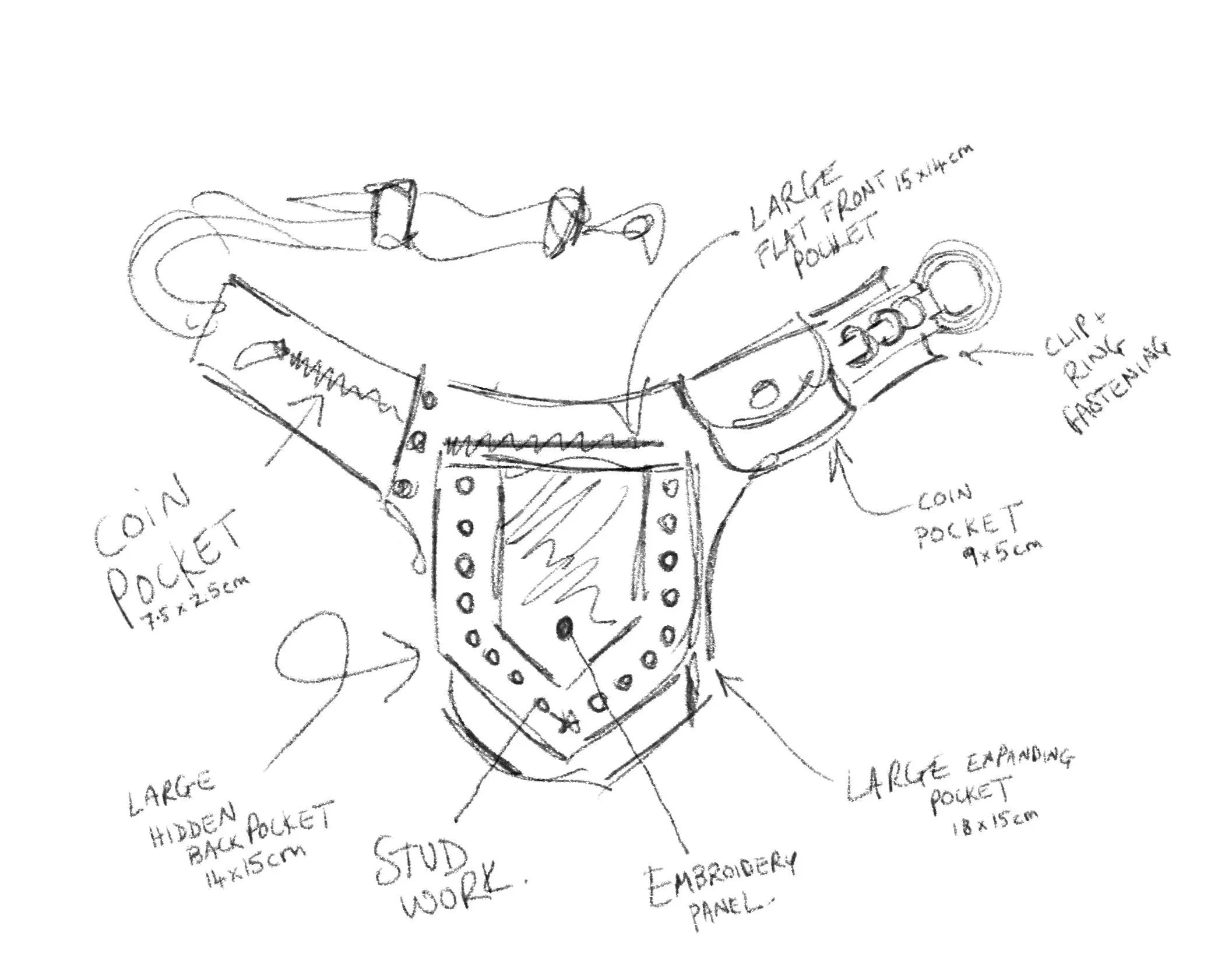 Leather Niisha Belt | Falcon Brown