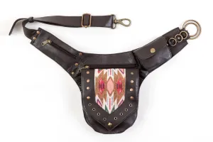 Leather Niisha Belt | Falcon Brown