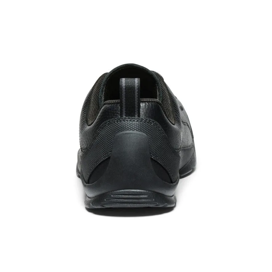 Men's Jasper Sneaker  |  Black Smooth Leather