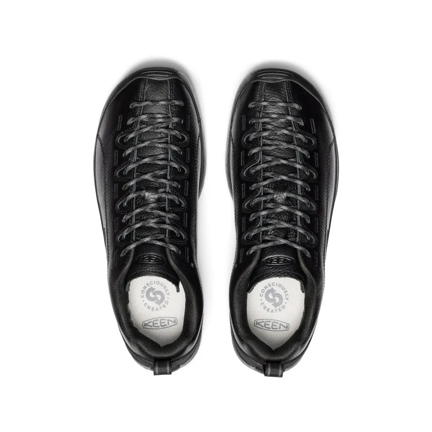 Men's Jasper Sneaker  |  Black Smooth Leather