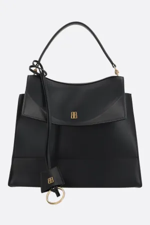 Nano medium handbag in smooth leather