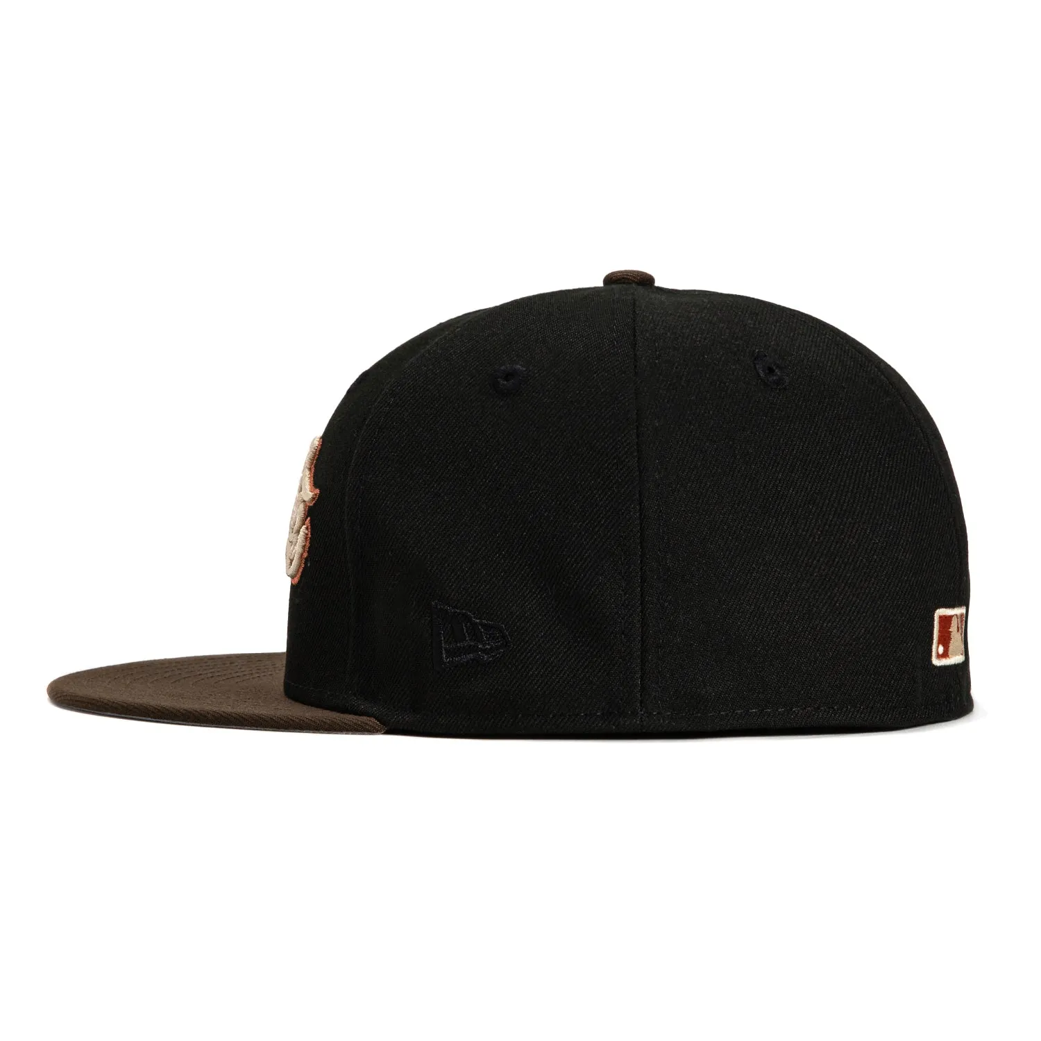 New Era 59Fifty Arizona Diamondbacks 25th Anniversary Patch Serpientes Hat - Black. Brown