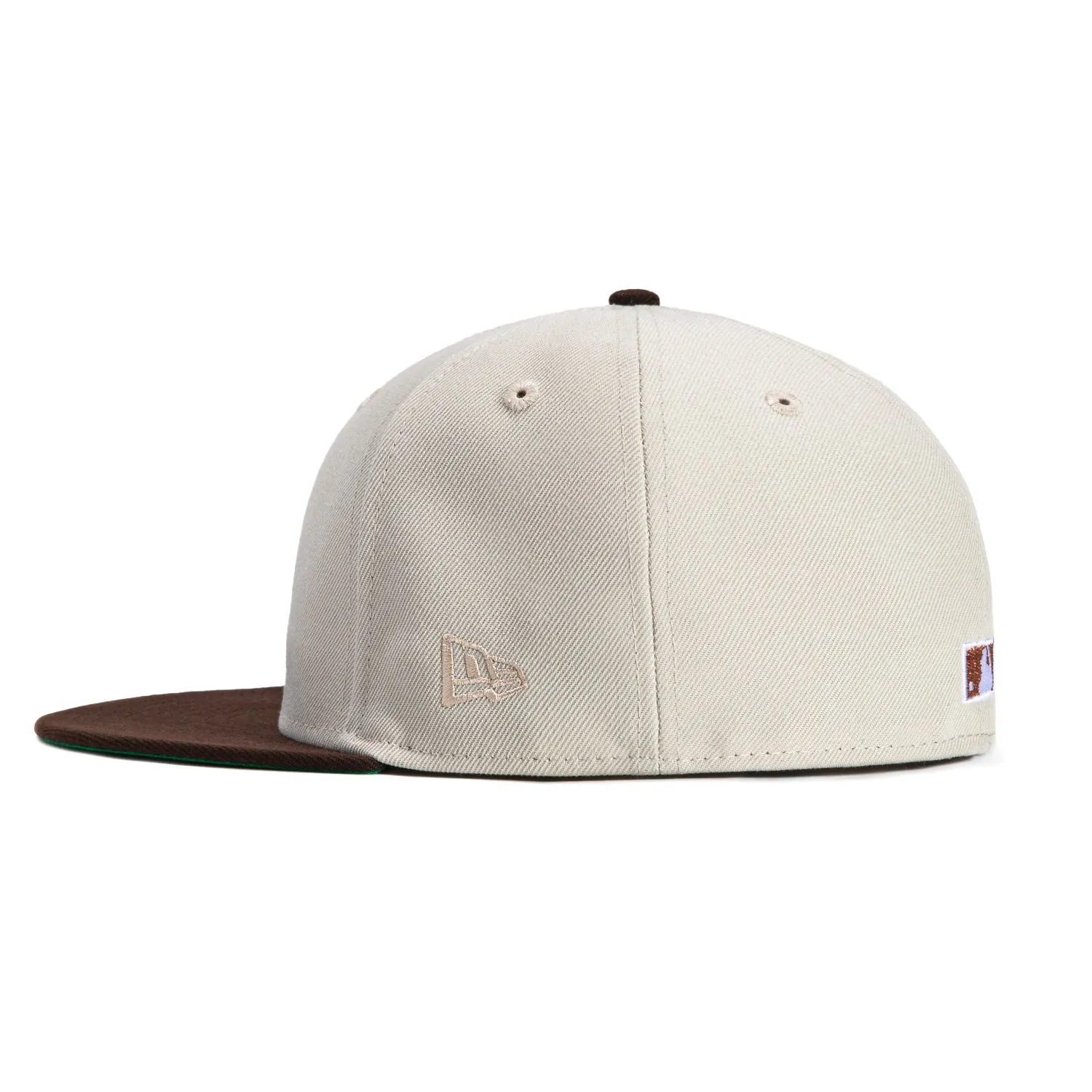 New Era 59Fifty Arizona Diamondbacks Inaugural Patch D Hat - Stone. Brown. Metallic Copper