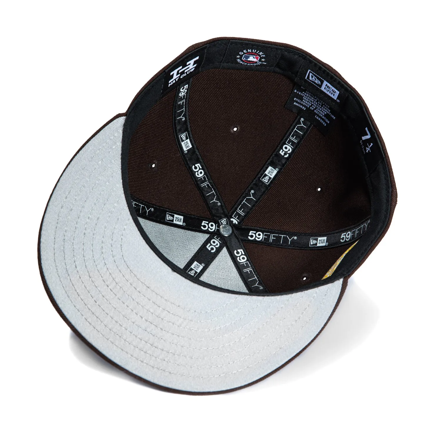 New Era 59Fifty San Diego Padres Spring Training Patch Logo Hat - Brown