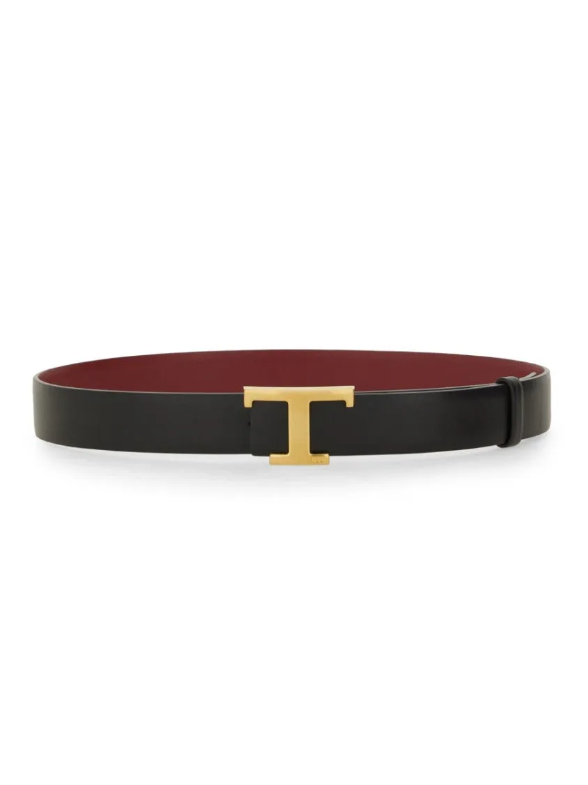 Reversible Calfskin Leather Belt