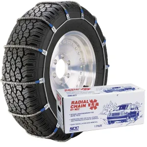 Security Chain TC2512MM Snow Radial Cable Tire Chain for Light Trucks - Pair