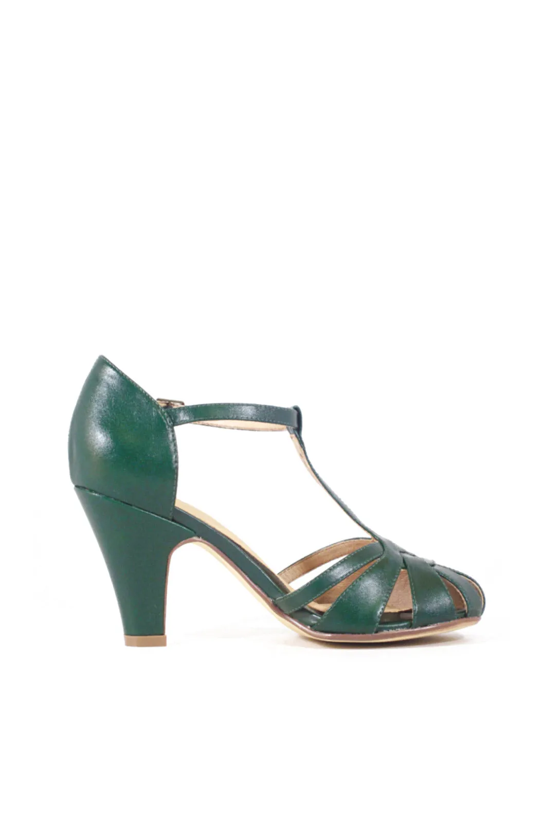 Sergi T-Strap Heels