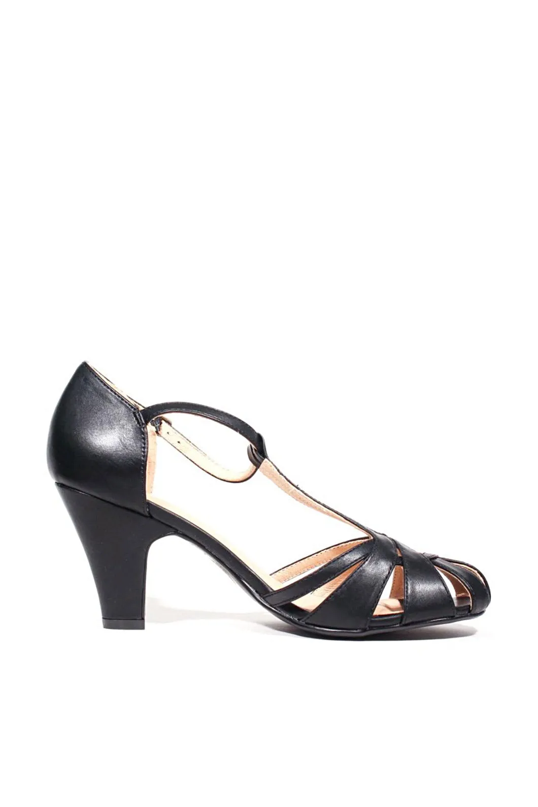Sergi T-Strap Heels