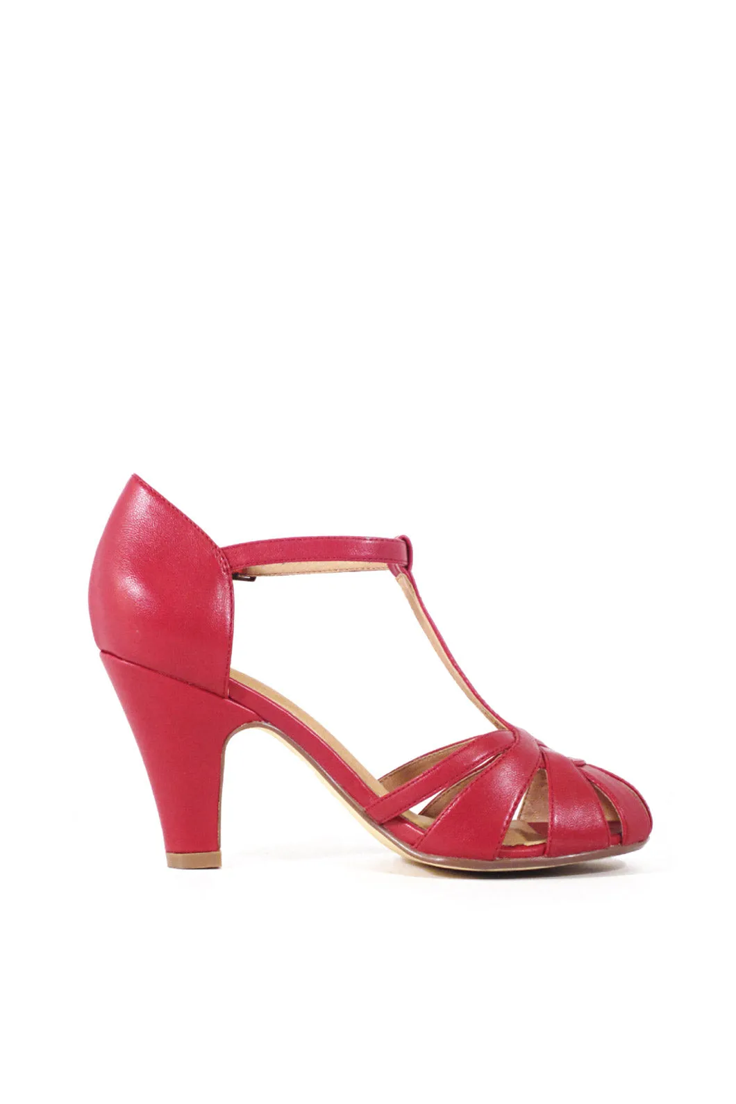 Sergi T-Strap Heels