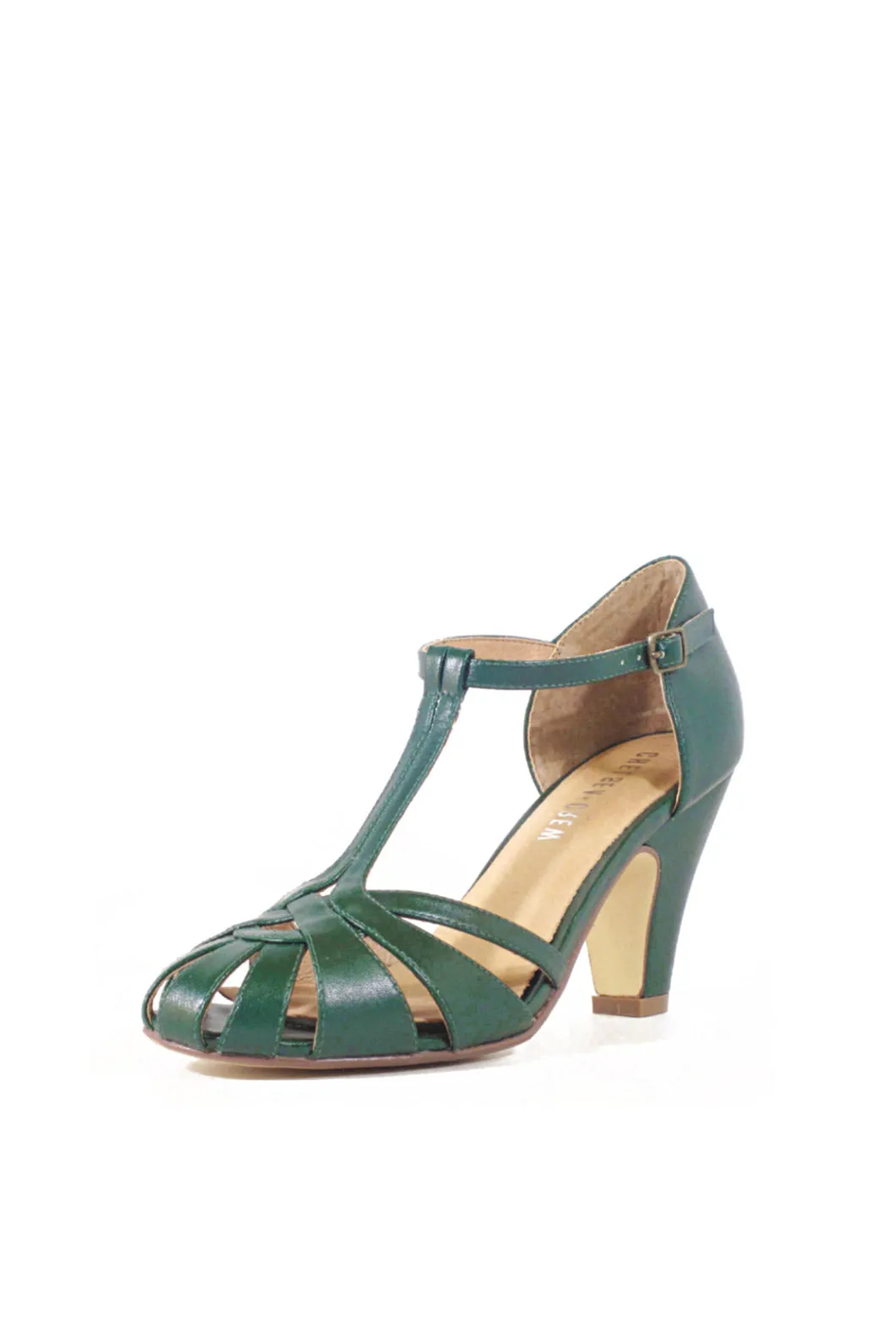 Sergi T-Strap Heels