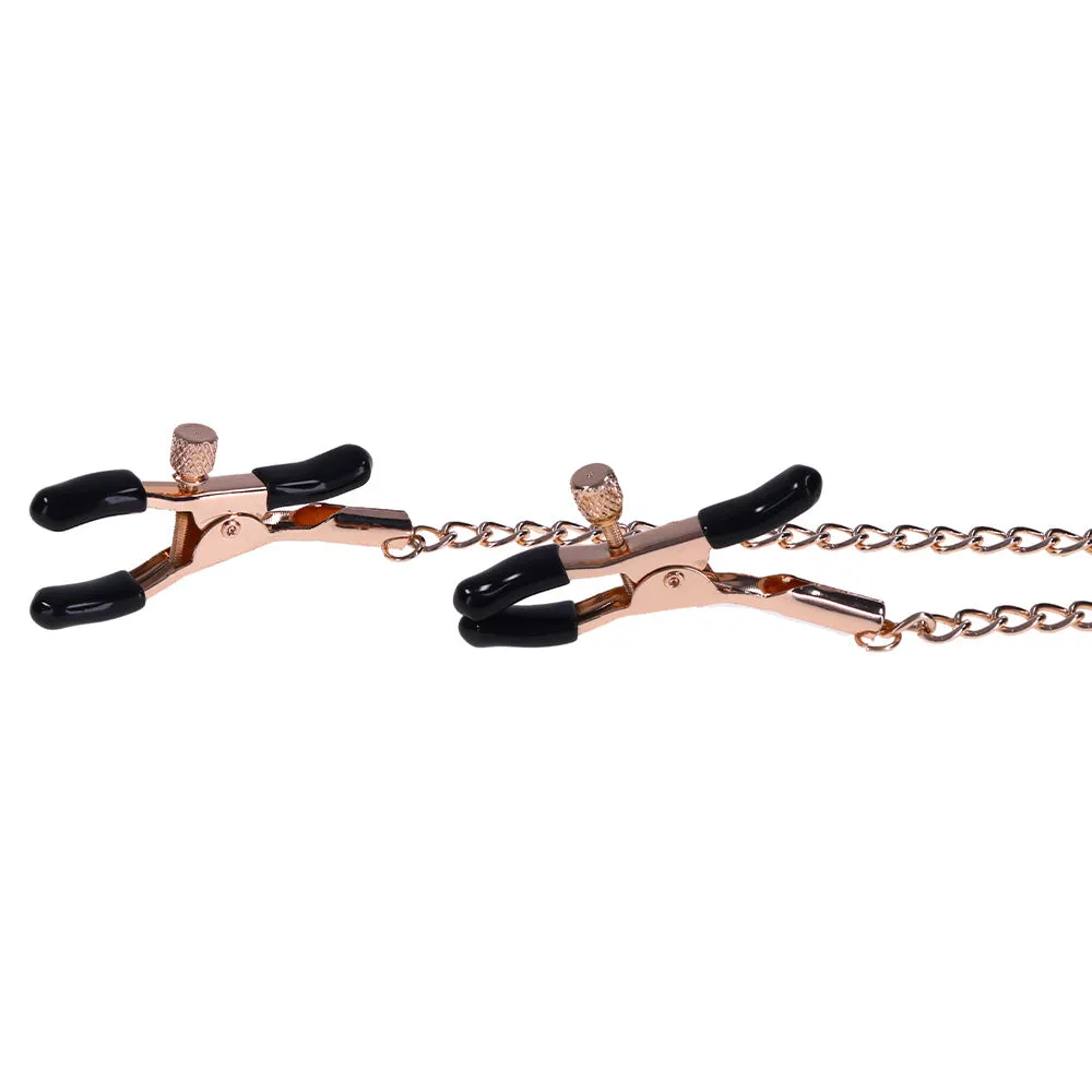 Sex & Mischief Charmed Brat Chain Nipple Clamps