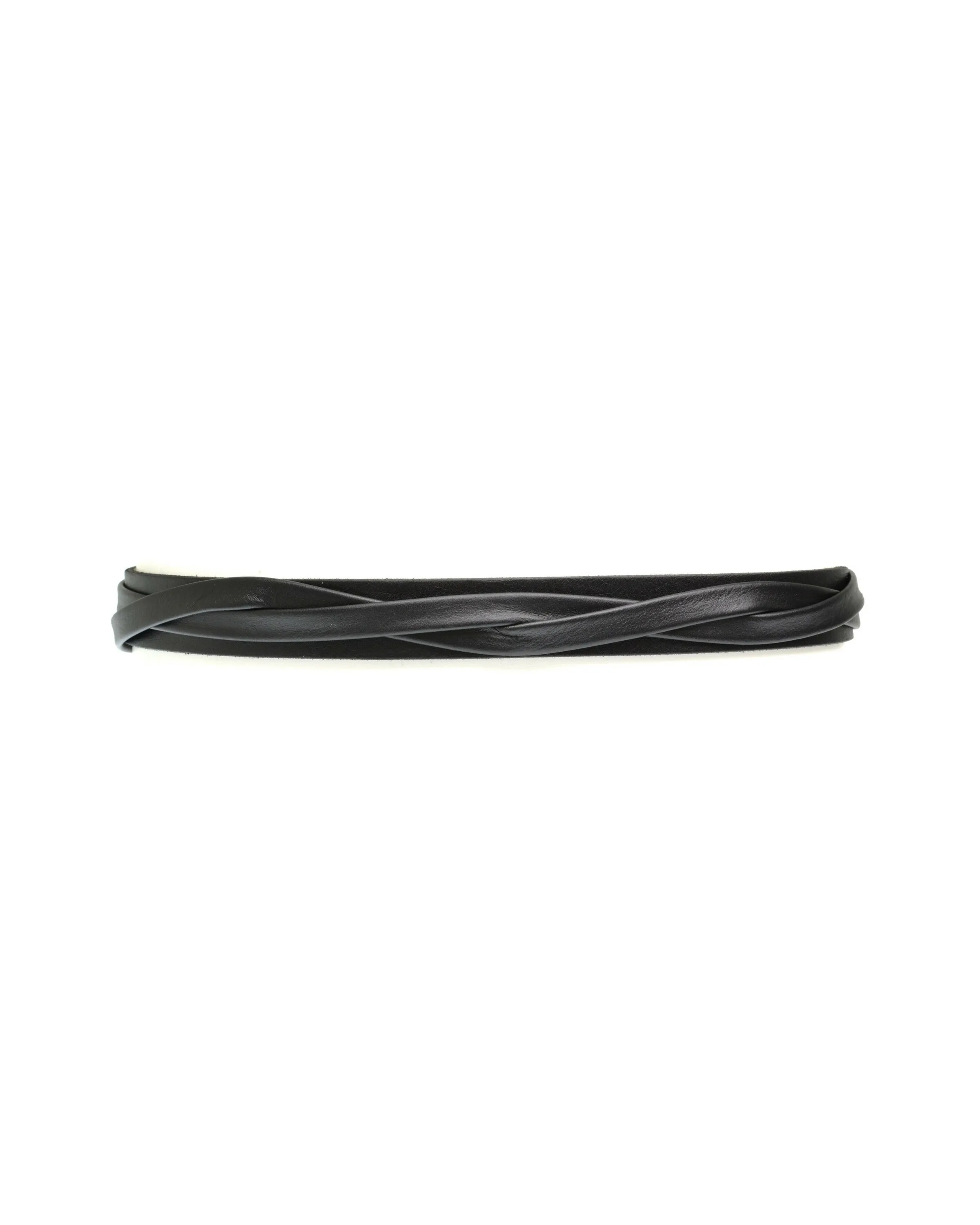 Skinny Wrap Leather Belt