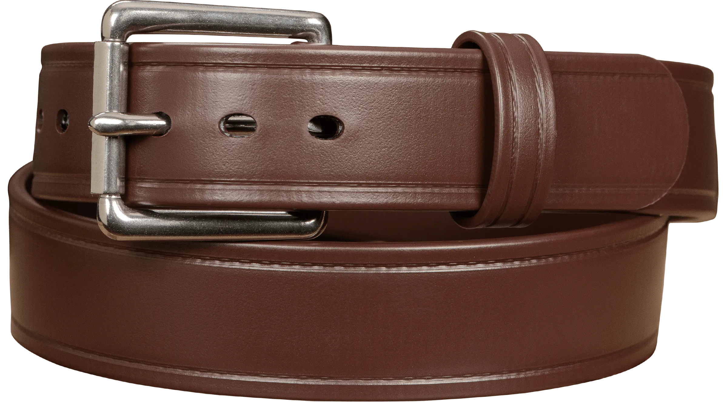 The Hercules Belt™ -  Brown Max Thick With Stainless Buckle 1.50" (H500BR)
