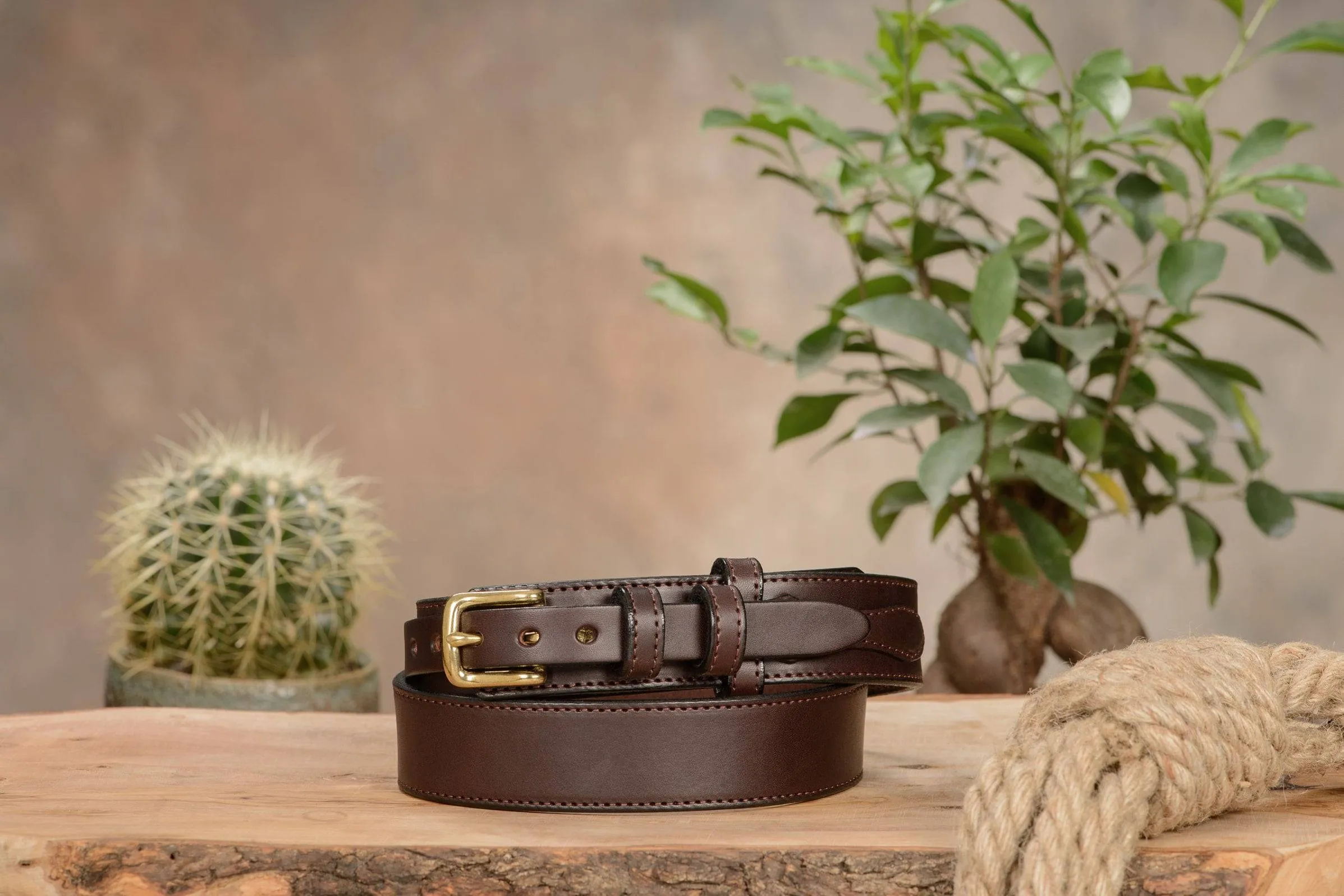 The Walker: Brown Stitched Ranger 1.50"