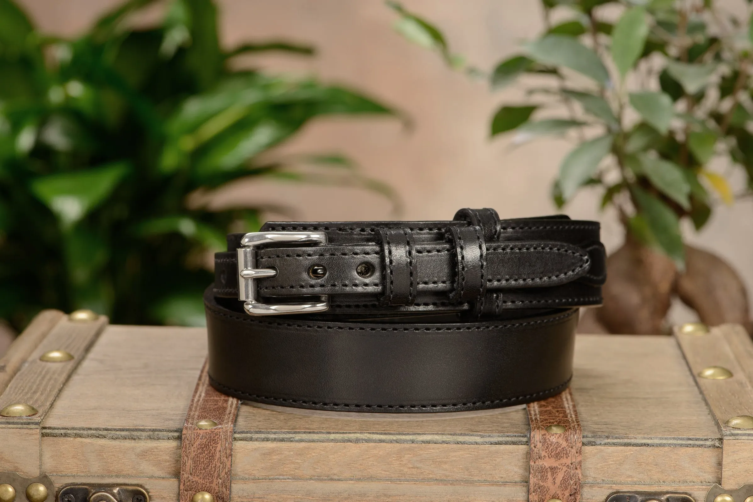 The Winchester: Black Stitched Ranger 1.50"