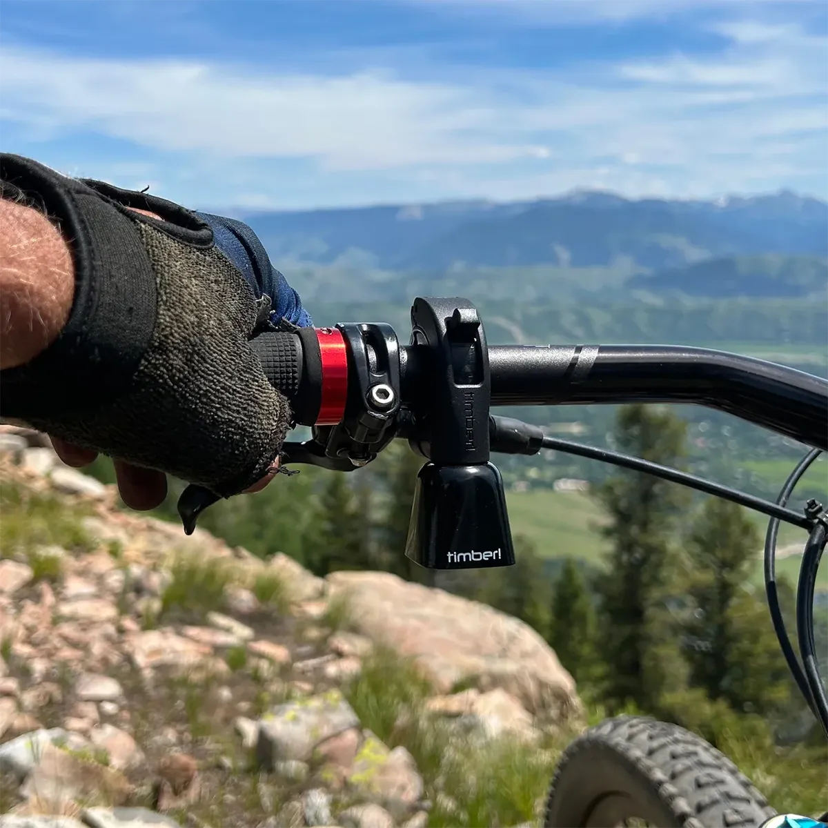 Timber MTB Bell Yew! - Quick Release Mount