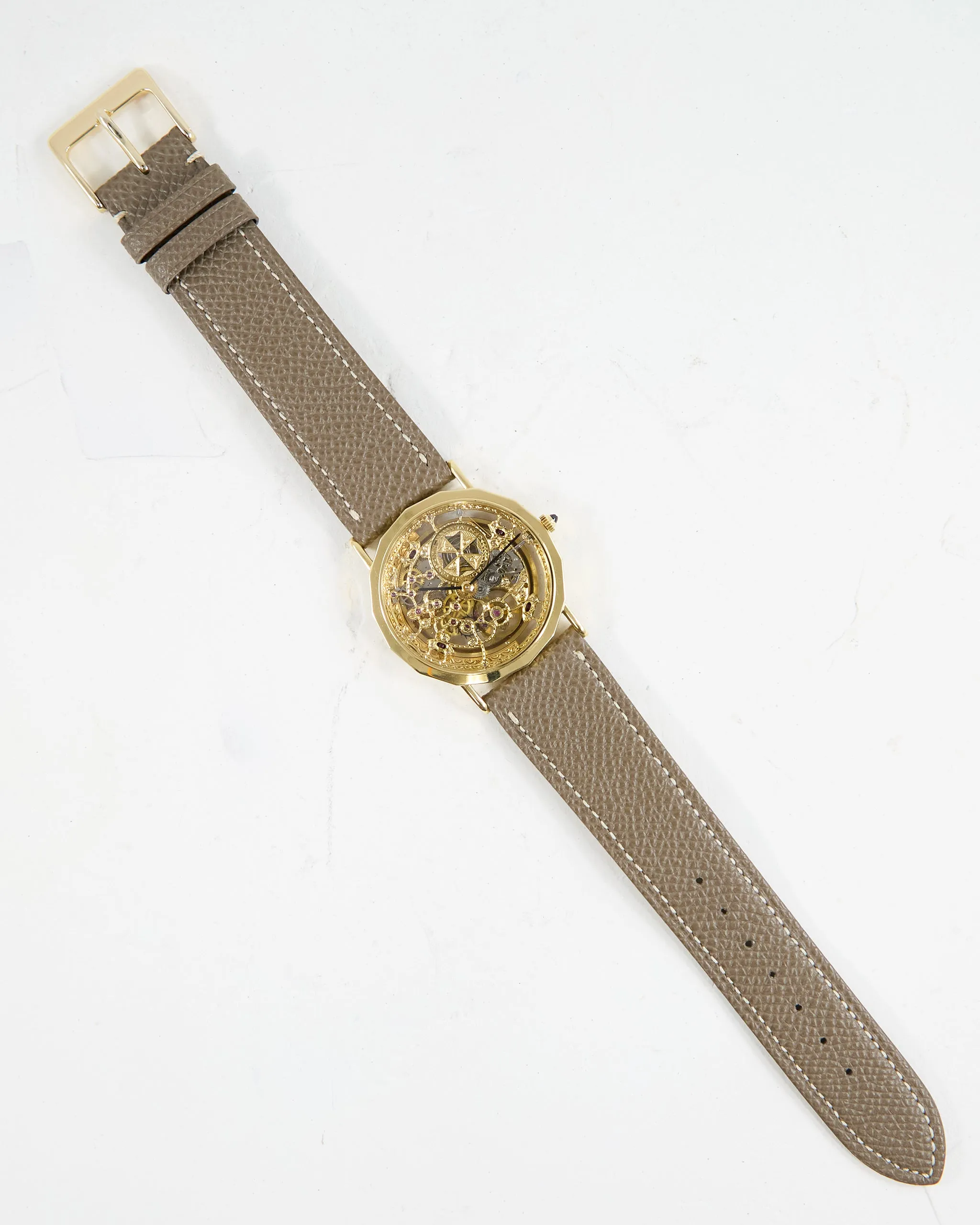 VACHERON CONSTANTIN PATRIMONY SKELETON AUTOMATIC IN GOLD