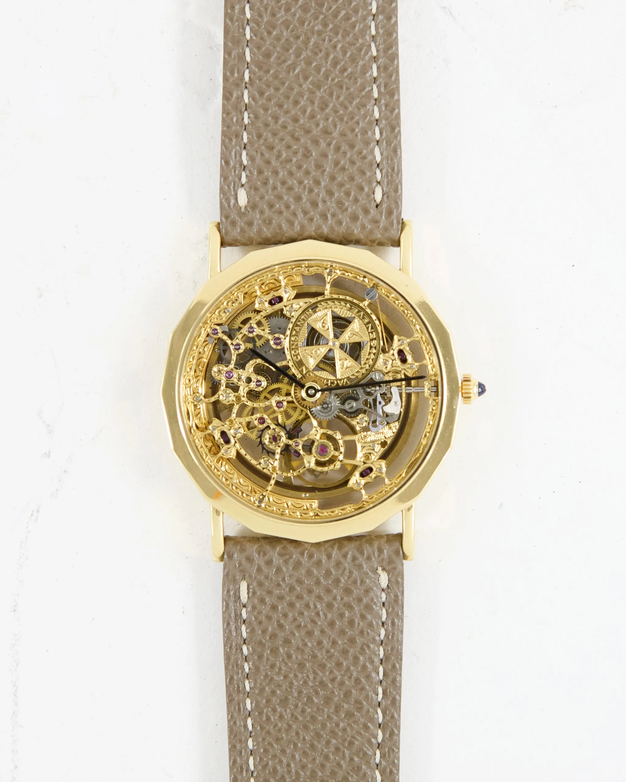 VACHERON CONSTANTIN PATRIMONY SKELETON AUTOMATIC IN GOLD