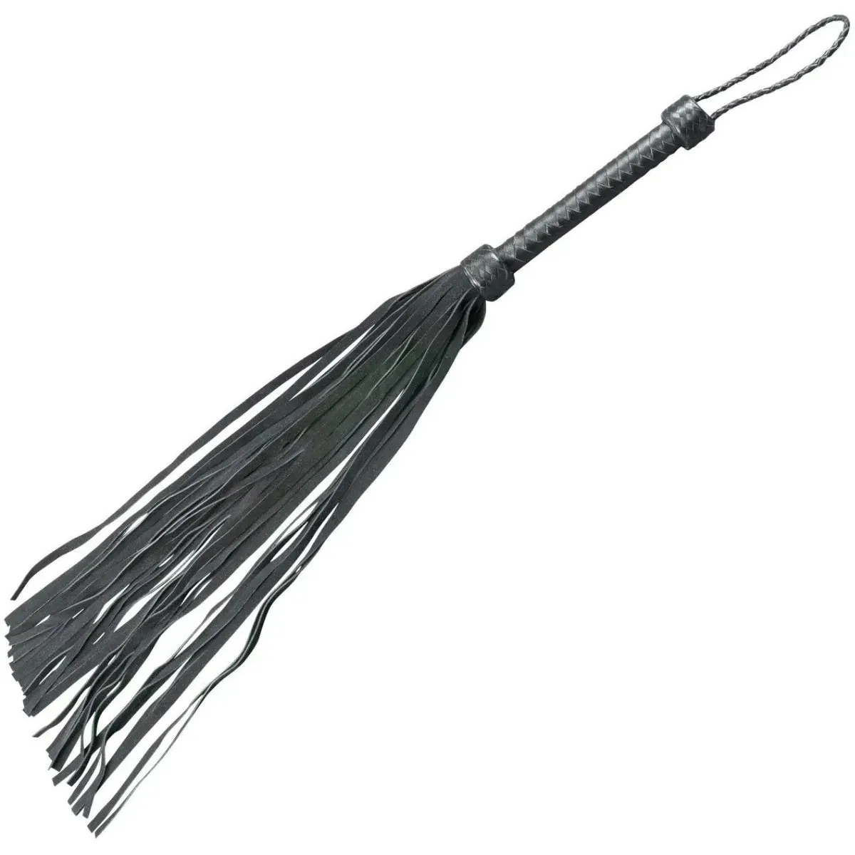 Whip - Leather 30" Suede 36 Tail Flogger