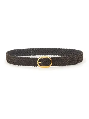 Woven Leather Belt